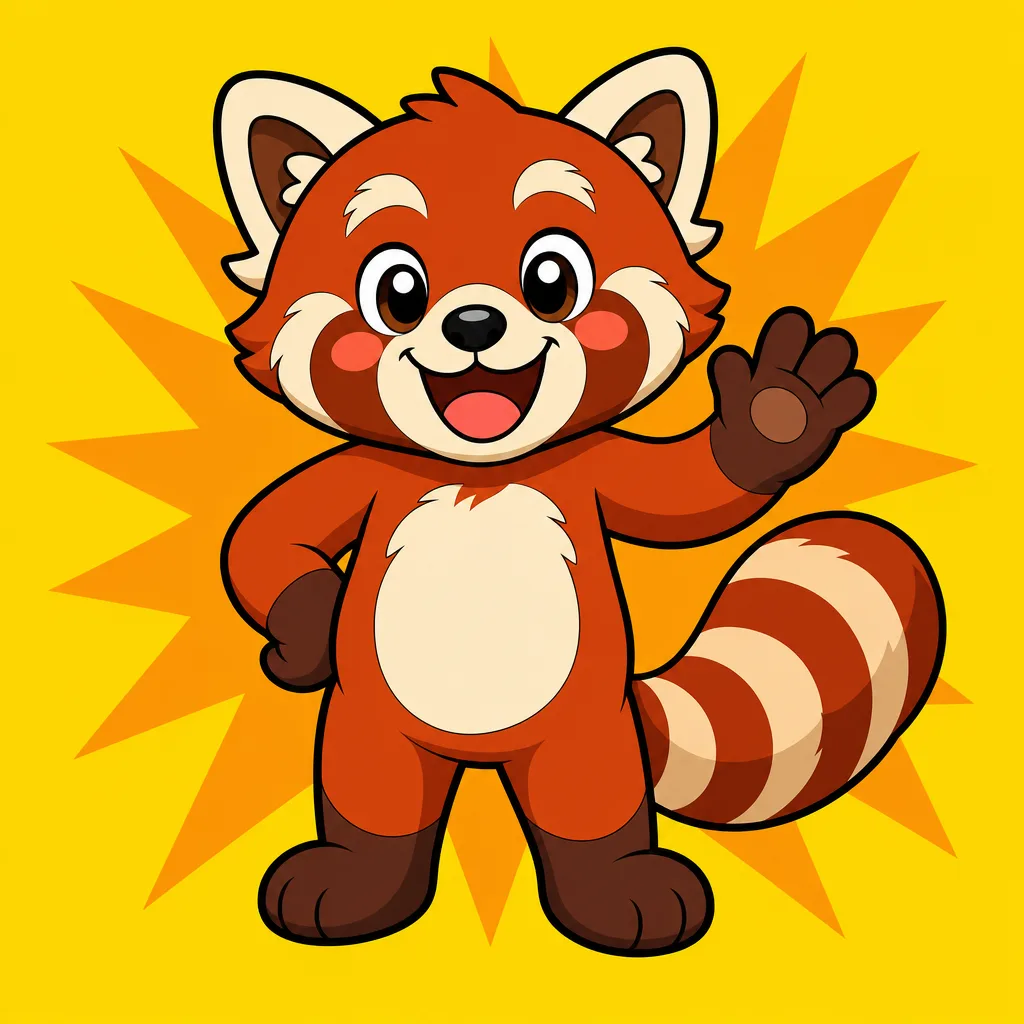 cartoon style mascot generated with Mascot Design