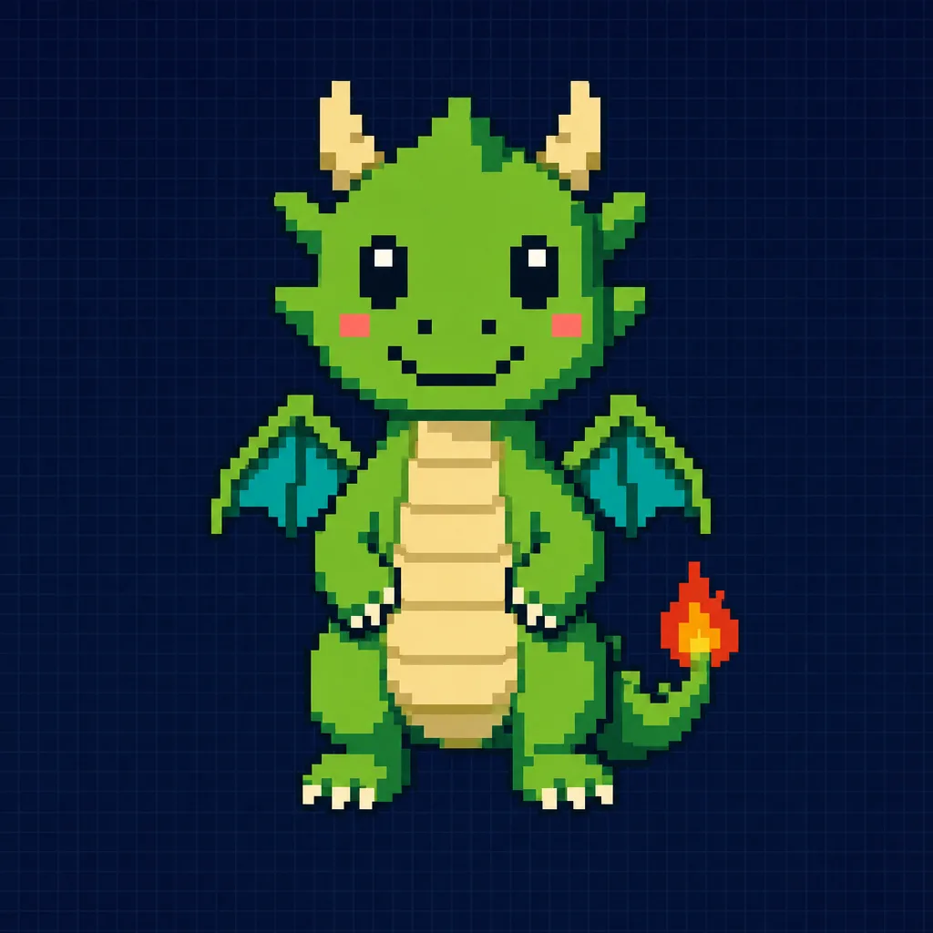 pixel style mascot generated with Mascot Design
